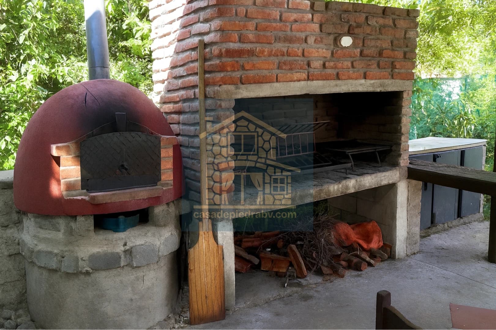 Parrillero y Horno de Barro